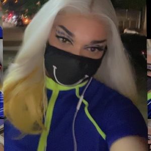 Blue Open Back Dress